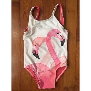 Old Navy Flamingo One Piece Swimsuit